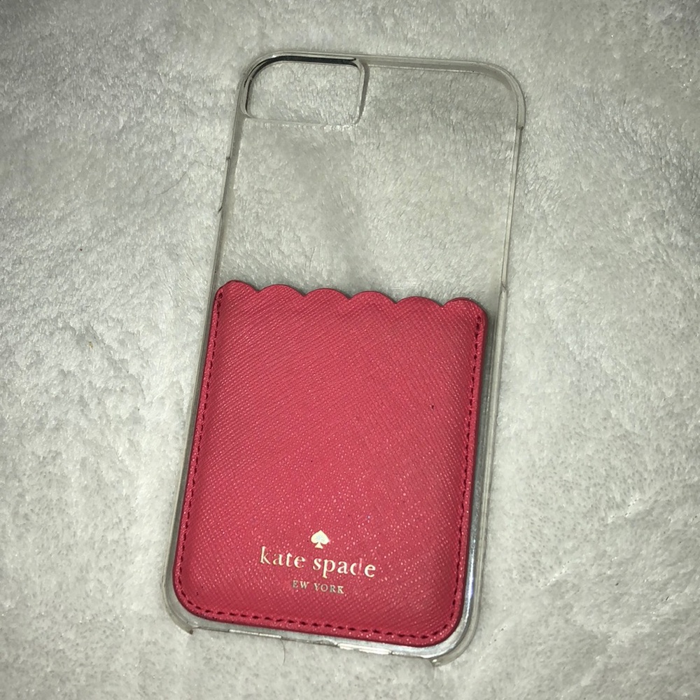 iPhone 6,6s,7 case with Kate Spade card holder